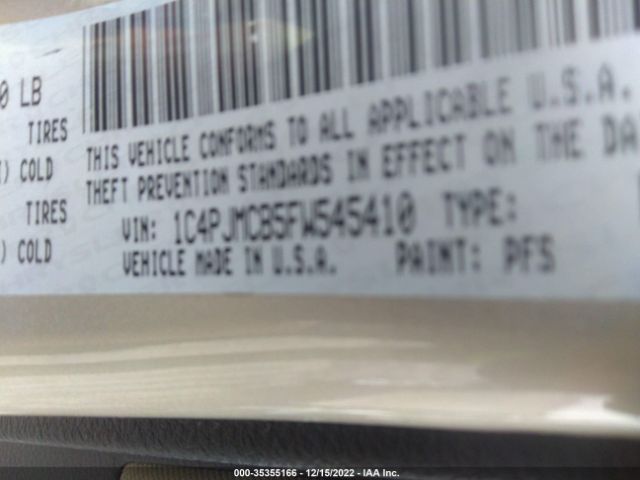 1C4PJMCB5FW545410 Jeep Cherokee Latitude