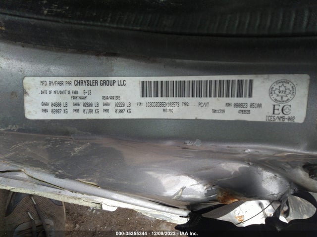 Dodge Avenger Sxt 2014 1C3CDZCB5EN102573 Image 9