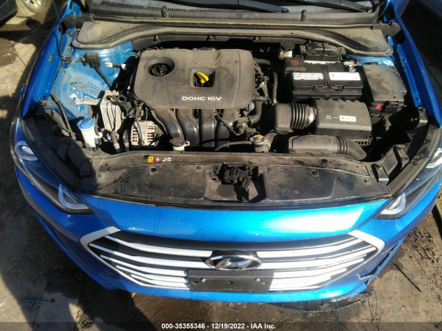 2017 HYUNDAI ELANTRA SE VIN: 5NPD84LF5HH129612