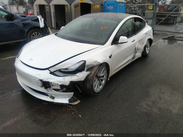 Tesla MODEL 3 2022 5YJ3E1EB2NF241131 Image 2