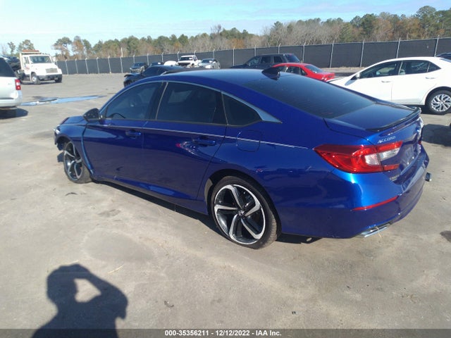 2021 HONDA ACCORD SEDAN SPORT VIN: 1HGCV2F33MA002127