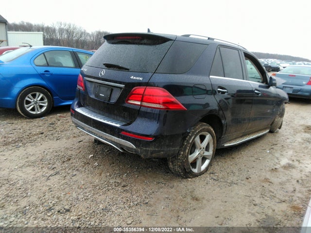 2016 Mercedes-Benz GLE-Class, VIN: 4JGDA5HB4GA760403