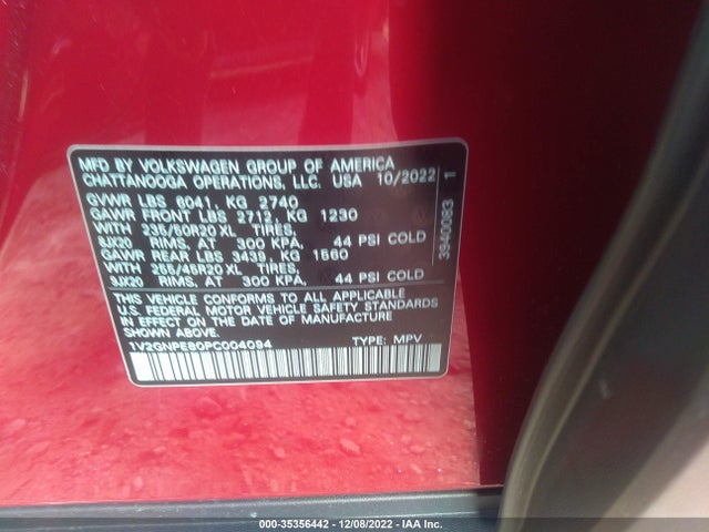 2023 Volkswagen ID.4, VIN: 1V2GNPE80PC004094