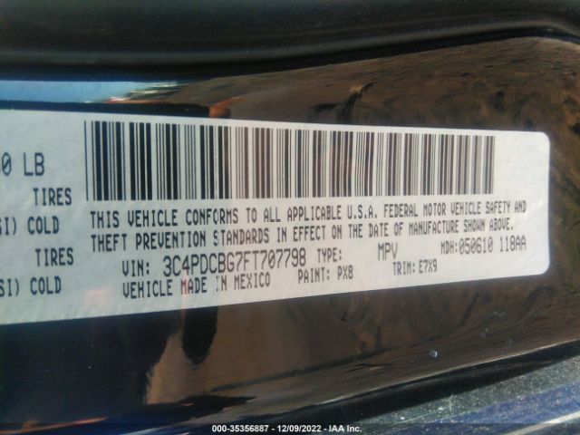 3C4PDCBG7FT707798 Dodge Journey Sxt