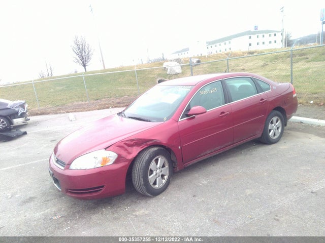 2008 CHEVROLET IMPALA LT VIN: 2G1WT58K189248997