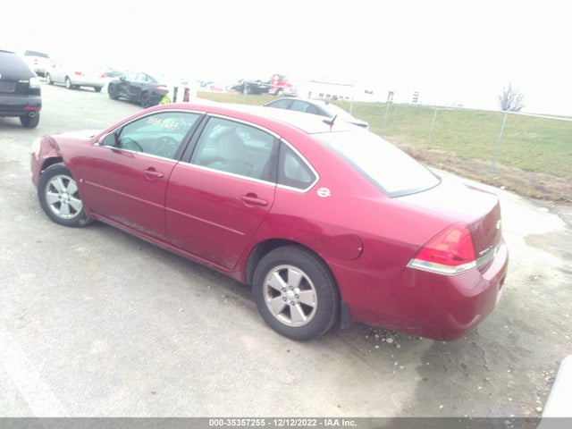 2008 CHEVROLET IMPALA LT VIN: 2G1WT58K189248997