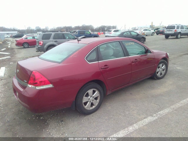 2008 CHEVROLET IMPALA LT VIN: 2G1WT58K189248997