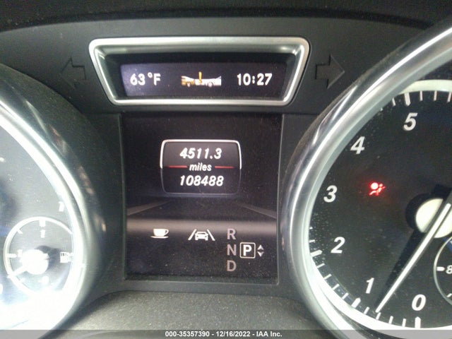 2013 MERCEDES-BENZ M-CLASS ML 350 VIN: 4JGDA5JBXDA244794