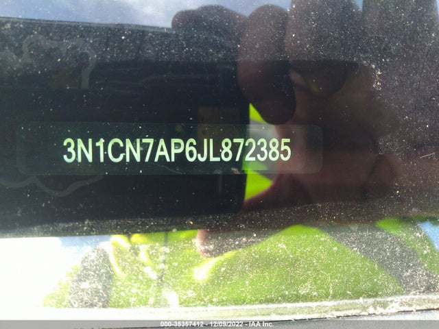 2018 Nissan Versa, VIN: 3N1CN7AP6JL872385