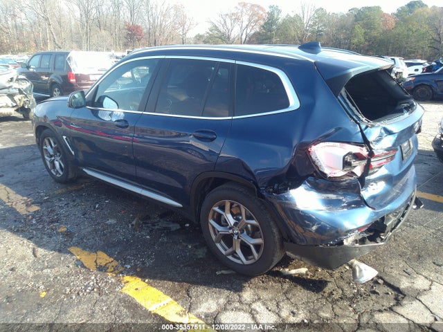 BMW X3 Sdrive30i 2022 5UX43DP0XN9L58018 Image 3
