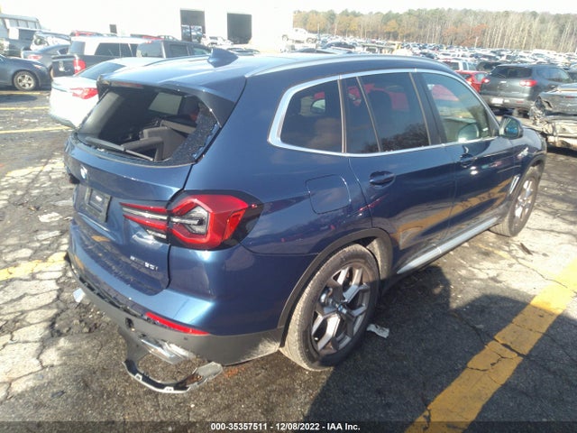 BMW X3 Sdrive30i 2022 5UX43DP0XN9L58018 Image 4