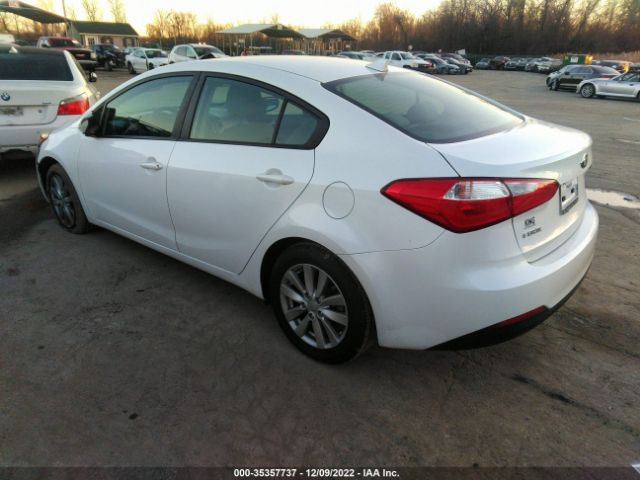 KNAFX4A65E5236960 KIA FORTE LX