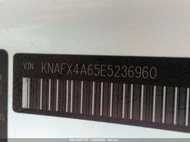 KNAFX4A65E5236960 KIA FORTE LX