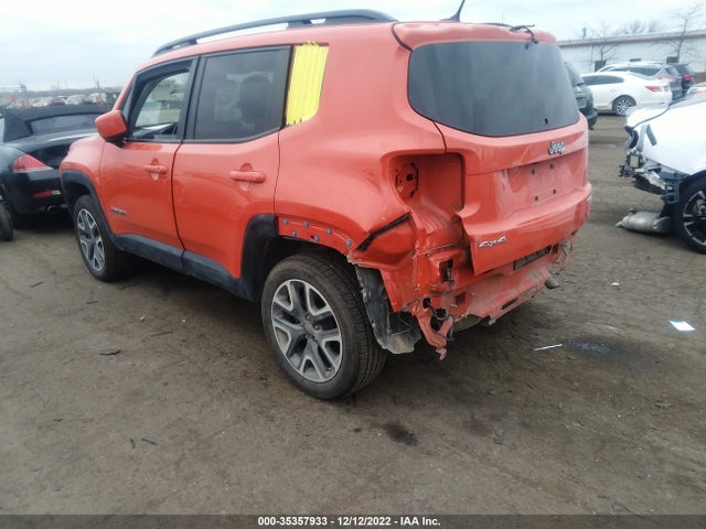 2017 JEEP RENEGADE LATITUDE VIN: ZACCJBBB4HPF30644