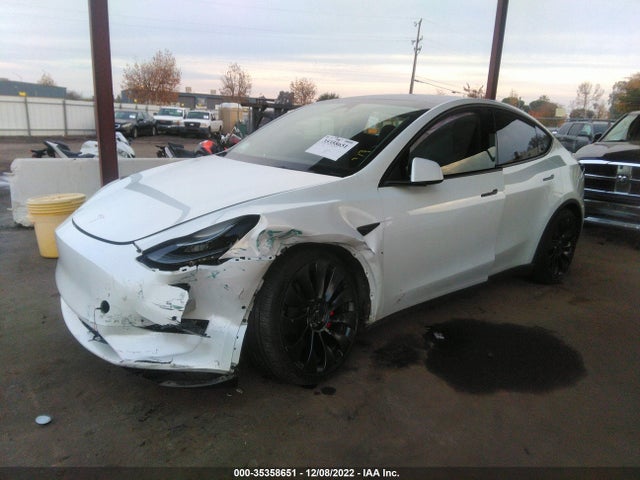 Tesla Model Y Performance 2022 7SAYGDEF2NF552176 Image 2