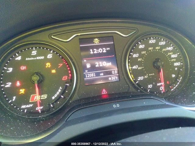 2019 Audi RS 3, VIN: WUABWGFF2KA905240