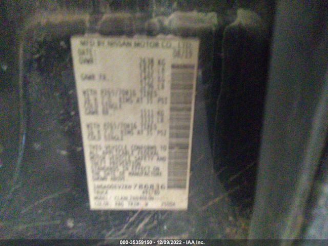 1N6AD0EV2KN786836 Nissan Frontier Sv