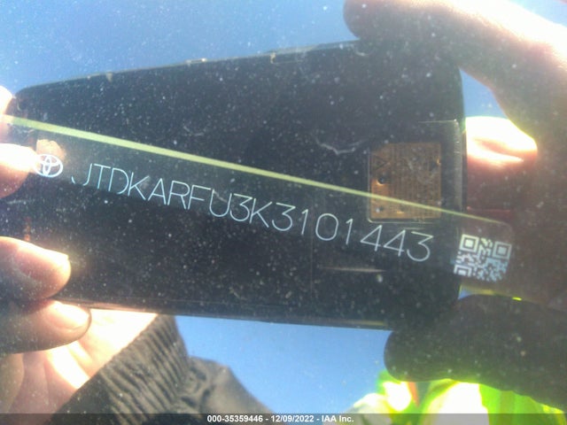 2019 Toyota Prius, VIN: JTDKARFU3K3101443
