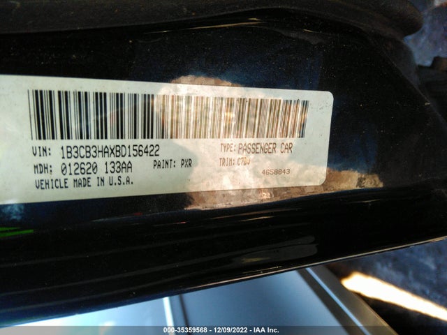 Dodge Caliber Mainstreet 2011 1B3CB3HAXBD156422 Image 9