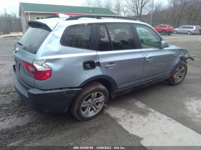 2005 BMW X3 3.0I VIN: WBXPA93435WD22379