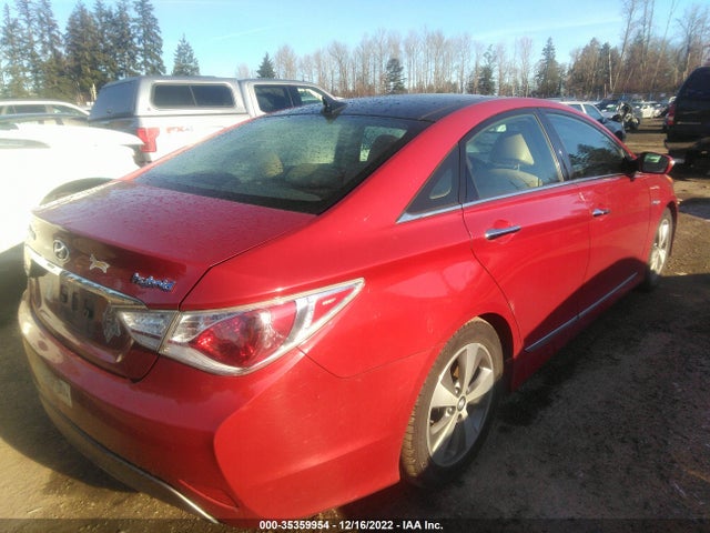 2011 HYUNDAI SONATA HYBRID VIN: KMHEC4A44BA014207