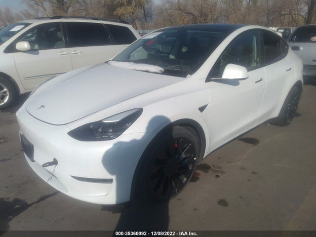2022 Tesla Model Y, VIN: 7SAYGDEF1NF392887