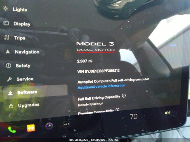 Tesla Model 3 Performance 2023 5YJ3E1EC8PF399212 Image 7