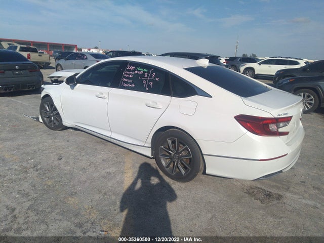 2022 HONDA ACCORD SEDAN EX-L VIN: 1HGCV1F56NA047236