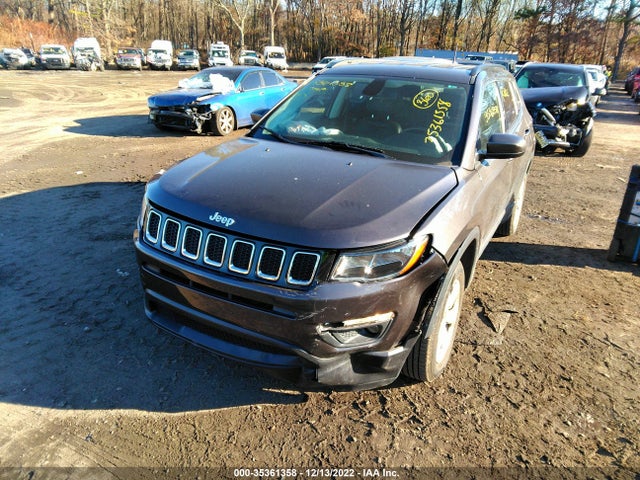 2019 JEEP COMPASS LATITUDE VIN: 3C4NJDBB1KT704092