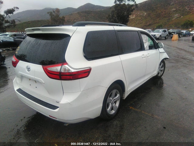 2016 TOYOTA SIENNA LE VIN: 5TDKK3DC8GS701739