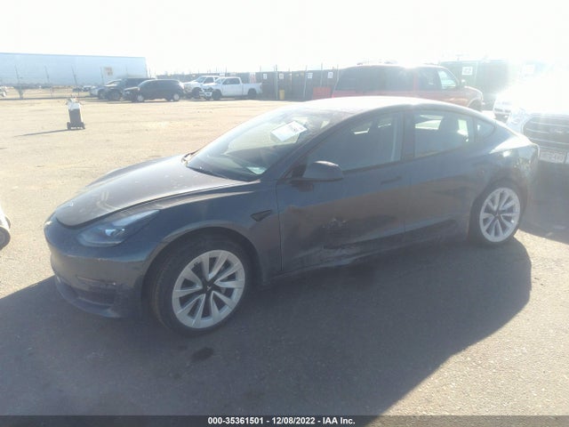 Tesla Model 3 Long Range 2022 5YJ3E1EB1NF328406 Image 2
