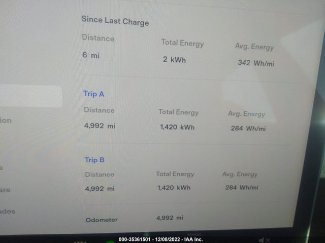 Tesla Model 3 Long Range 2022 5YJ3E1EB1NF328406 Image 7