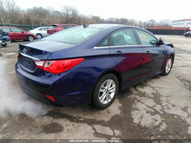 2014 HYUNDAI SONATA GLS VIN: 5NPEB4AC0EH934900
