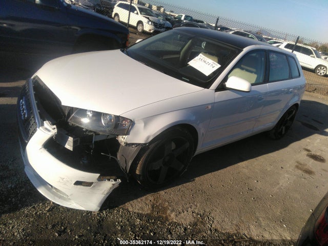 2008 AUDI A3 S-LINE VIN: WAUKD78P78A150522