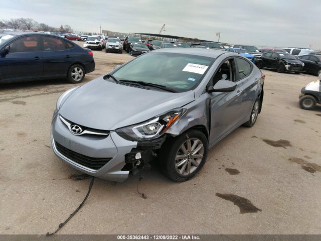 2016 Hyundai Elantra Limited/se/value Edition მანქანა იყიდება აუქციონზე, vin: 5NPDH4AE4GH714724, აუქციონის ნომერი: 35362443