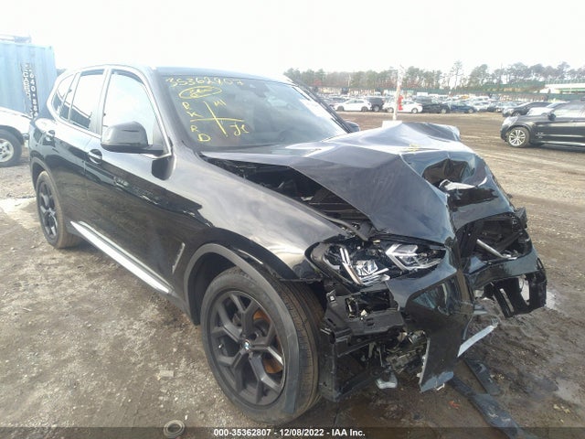 BMW X3 Xdrive30i 2022 IAAI 5UX53DP00N9L12329