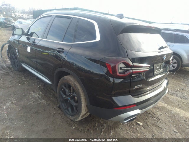 BMW X3 Xdrive30i 2022 аукцион фото