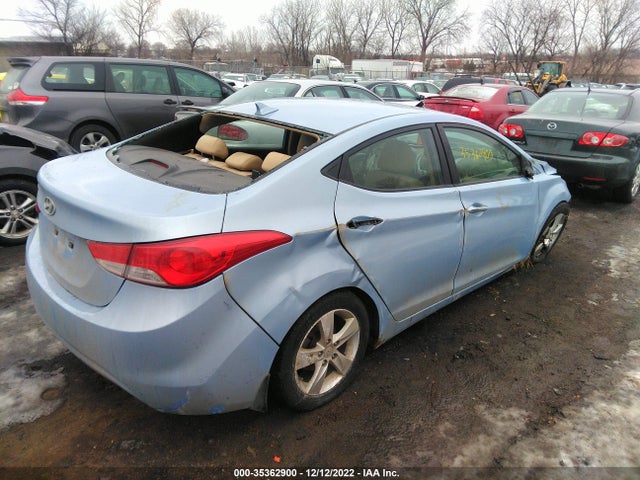 2012 HYUNDAI ELANTRA GLS VIN: KMHDH4AE9CU369444