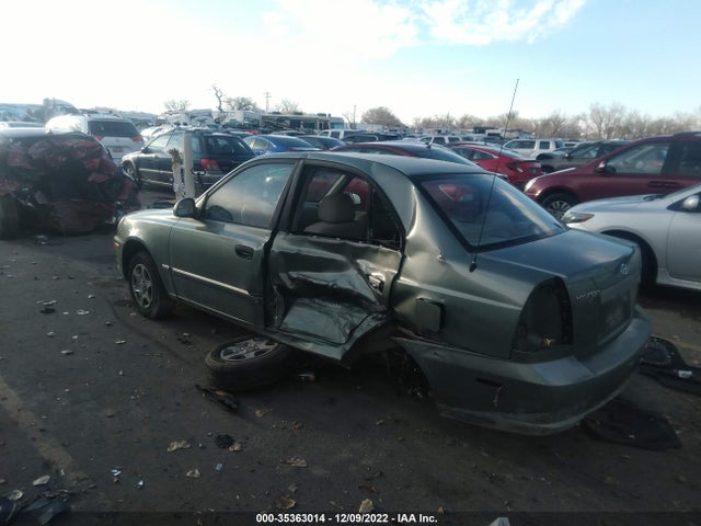 2004 HYUNDAI ACCENT GL VIN: KMHCG45C64U520359