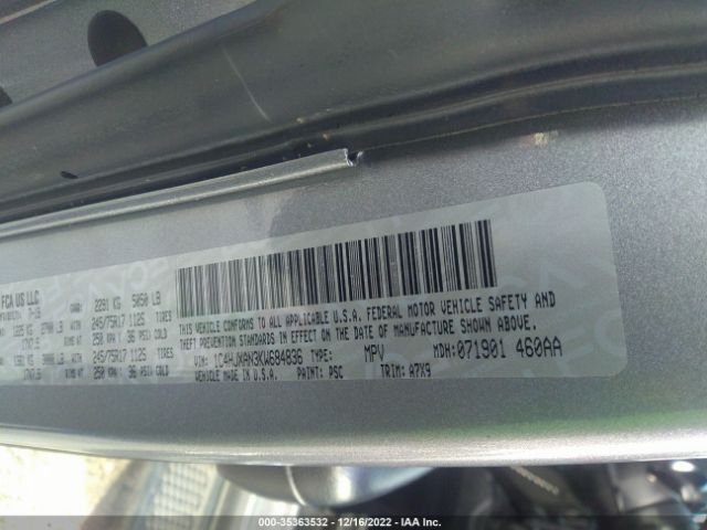 1C4HJXAN3KW684836 Jeep Wrangler Sport S