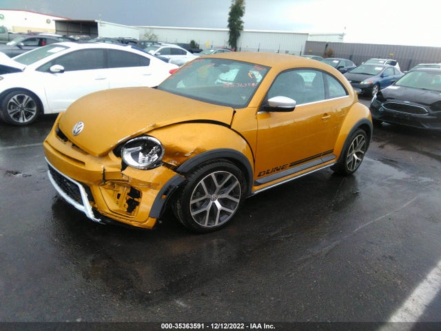 2016 VOLKSWAGEN BEETLE COUPE 1.8T DUNE VIN: 3VWS17AT5GM629491