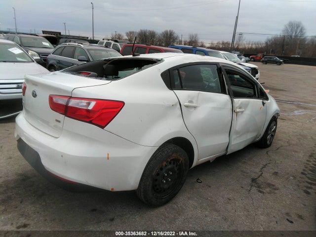 2016 KIA RIO LX VIN: KNADM4A33G6668370