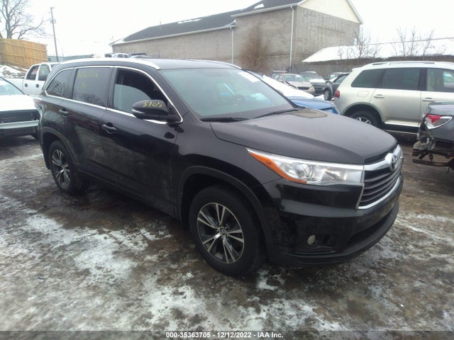 2016 Toyota Highlander, VIN: 5TDJKRFH1GS340409