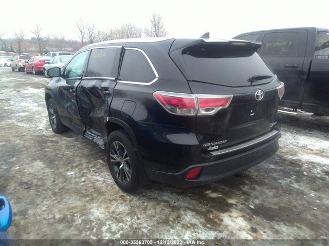2016 Toyota Highlander, VIN: 5TDJKRFH1GS340409