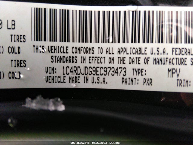 Dodge Durango 2014 1C4RDJDG9EC973473 Image 11