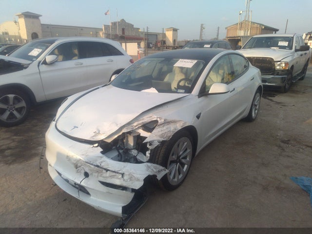 Tesla MODEL 3 2022 5YJ3E1EB0NF278355 Image 2