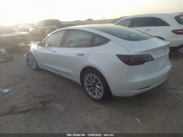 Tesla MODEL 3 2022 5YJ3E1EB0NF278355 Image 4