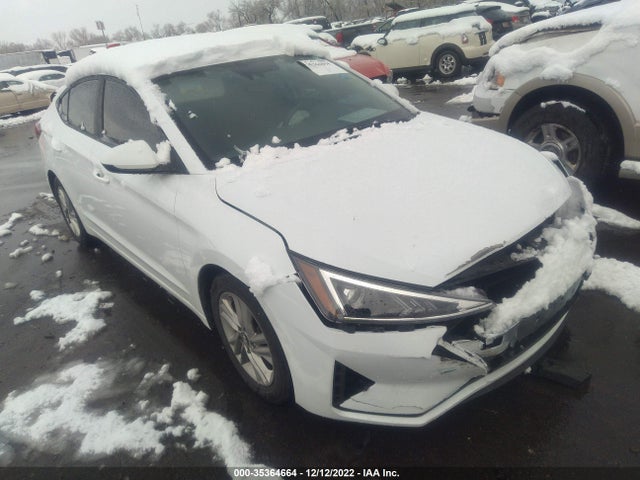 2019 HYUNDAI ELANTRA SEL VIN: 5NPD84LF0KH437830