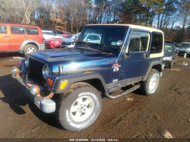 2002 JEEP WRANGLER X VIN: 1J4FA39S52P730827