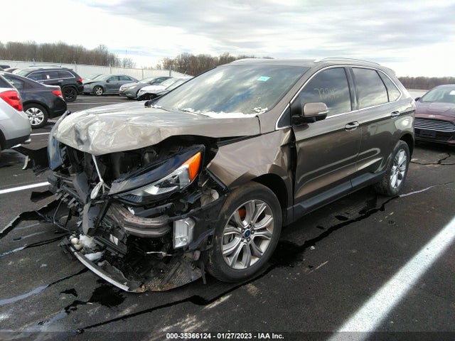 2019 FORD EDGE TITANIUM VIN: 2FMPK4K90KBB62168